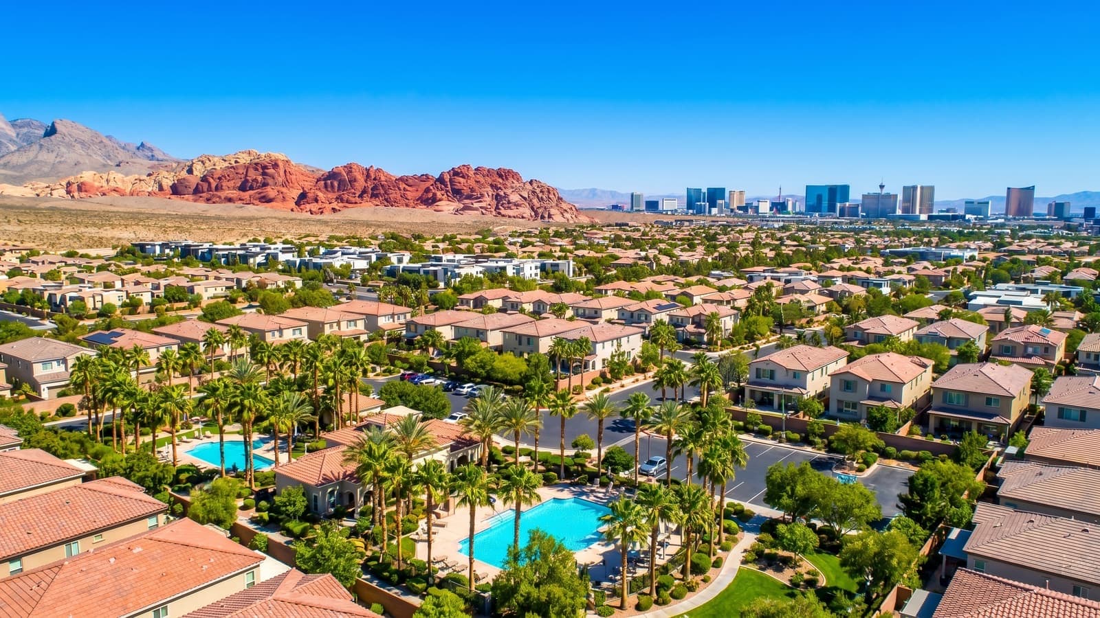 Crestwood neighborhood in Las Vegas, NV — established single-family homes with central valley access in ZIP 89107