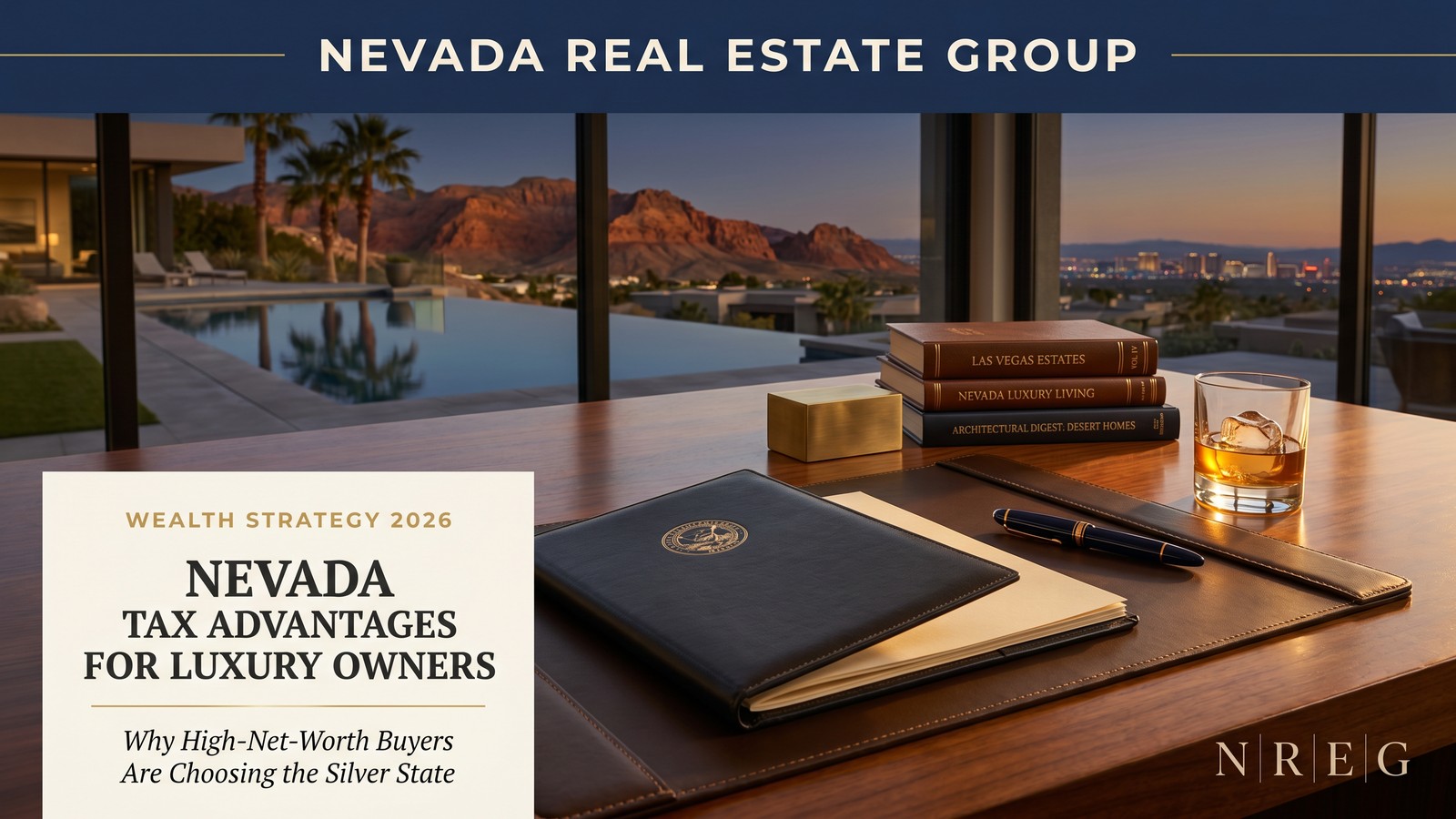 Nevada tax advantages comparison versus California for Las Vegas rental property investors in 2026